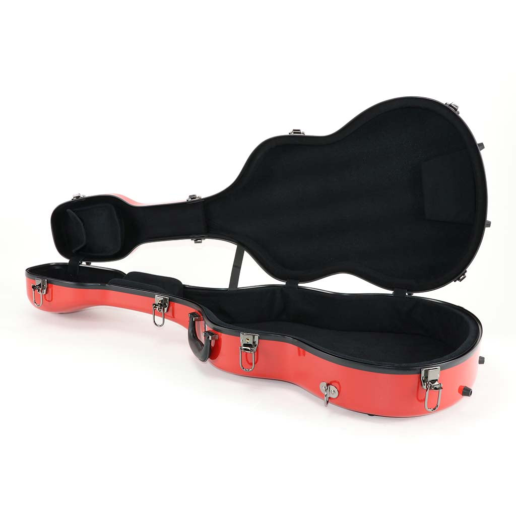 Koffer für Konzertgitarre Modell CE-151-RED in Rot / Schwarz