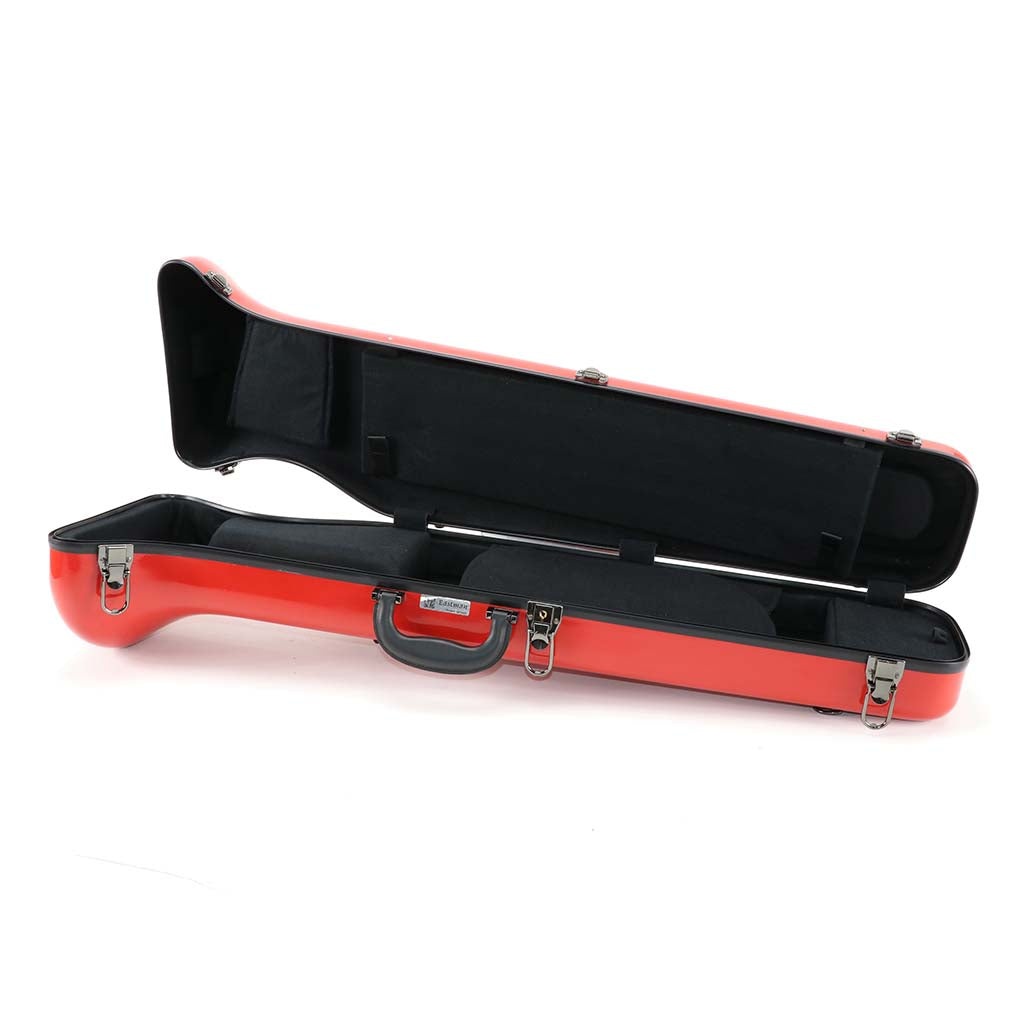 Koffer für Posaune Modell CE-176-RED in Rot / Schwarz
