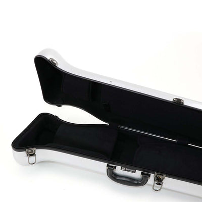 Koffer für Posaune Modell CE-176-S in Silber / Schwarz