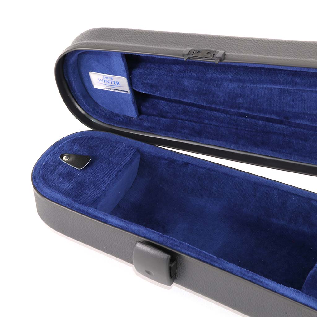 Koffer für Viola Modell JW-1015-V in Schwarz / Blau