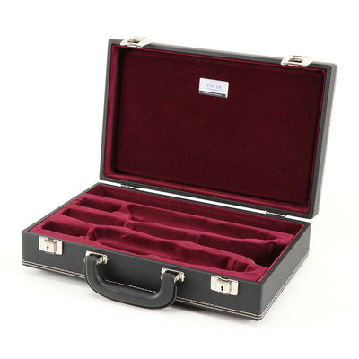 Koffer für Klarinette Modell JW-321-B in Schwarz / Rot