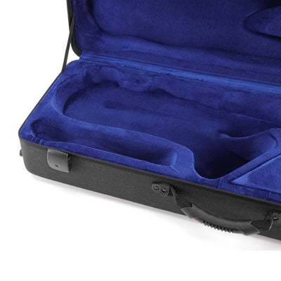 Koffer für Alt Saxophon Modell JW-51392-NB in Grau / NB Schwarz / Blau