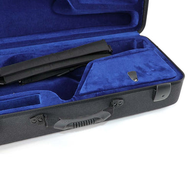 Koffer für Tenor Saxophon Modell JW-51395-NB in Grau / NB Schwarz / Blau